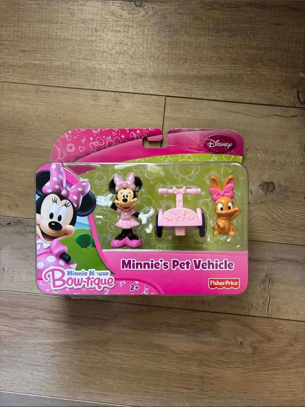 Bundle 3/$15Fisher-Price Minnie Mouse Bow-tique Pink and Green Pet Vehicle Play